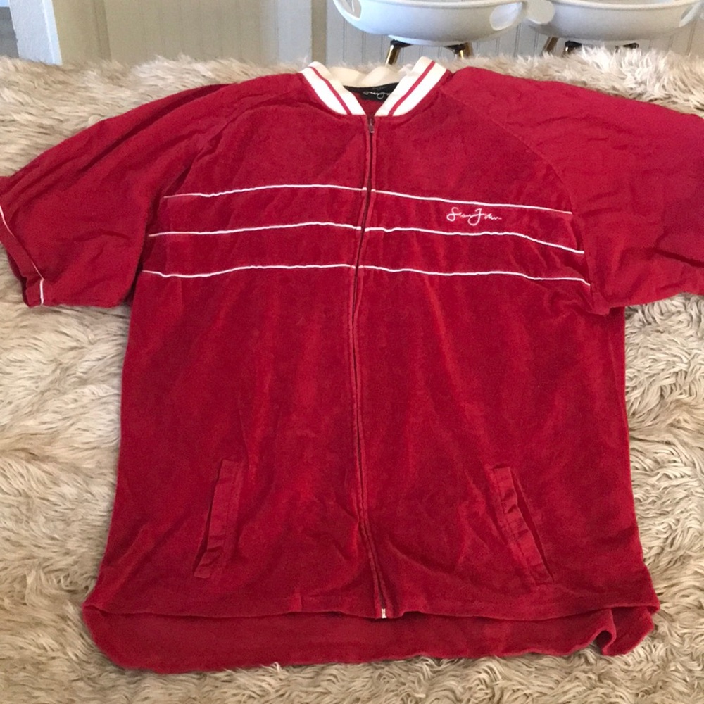 Mens Red jumpsuit Sean john